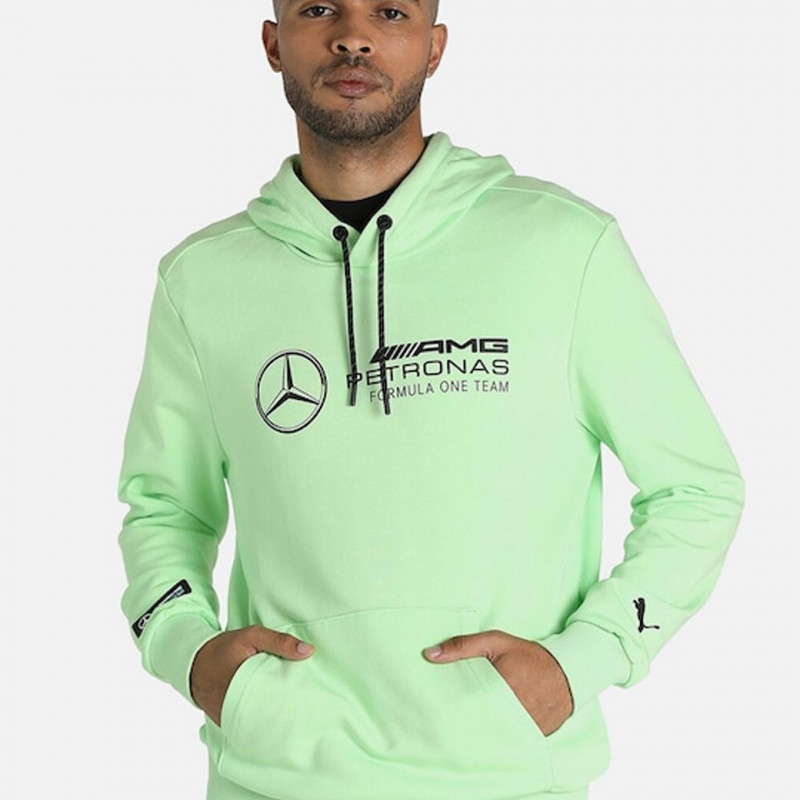 Men Green Core Up Multi Pouch Sweatshirt